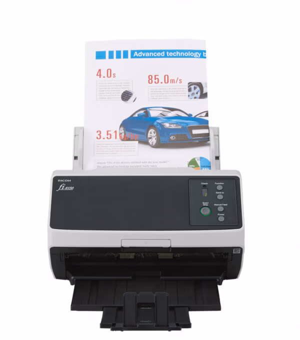 Ricoh FI-8150 ADF + Manual feed scanner 600 x 600 DPI A4 Black, Grey - Image 4