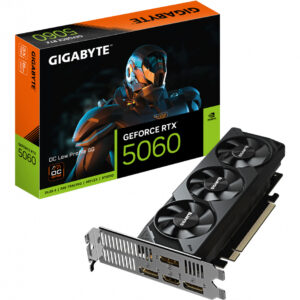 GIGABYTE nVidia GeForce RTX 5060 OC 8GB - 8GB GDDR7; 128-Bit Memory Bus; 1x HDMI; 3x DisplayPort .