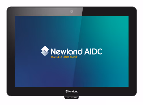Newland NQuire 1000 Manta III Micro Kiosk with 10'' Touch Screen; 2D CMOS Mega Pixel imager with Laser Aimer (CM6x; Landscape);