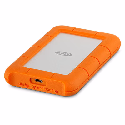 LaCie Seagate LaCie 4TB Rugged Mini USB-C; USB3.0; Drop; Crush and Rain Resistant