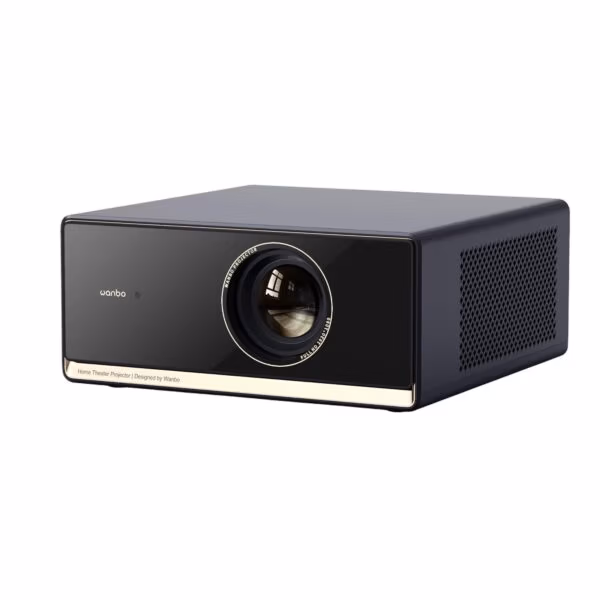 WANBO X5 Pro Full HD Smart Projector (1080p, 1100 ANSI Lumens, Android TV, ASA 3.0, 5GHz Wi-Fi, Autofocus)