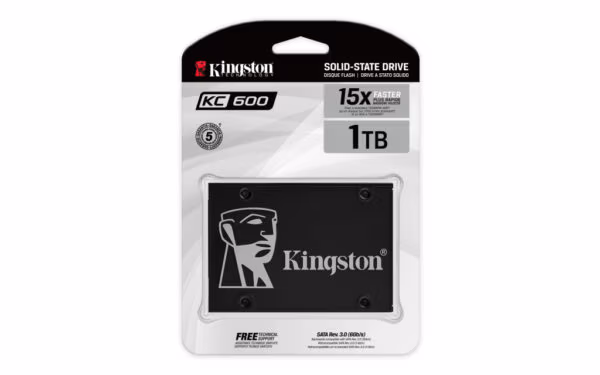 Kingston Technology 1024G SSD KC600 SATA3 2.5" - Image 5