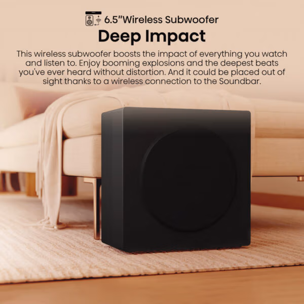 Hisense HS3100 soundbar speaker Black 3.1 channels 480 W - Image 7
