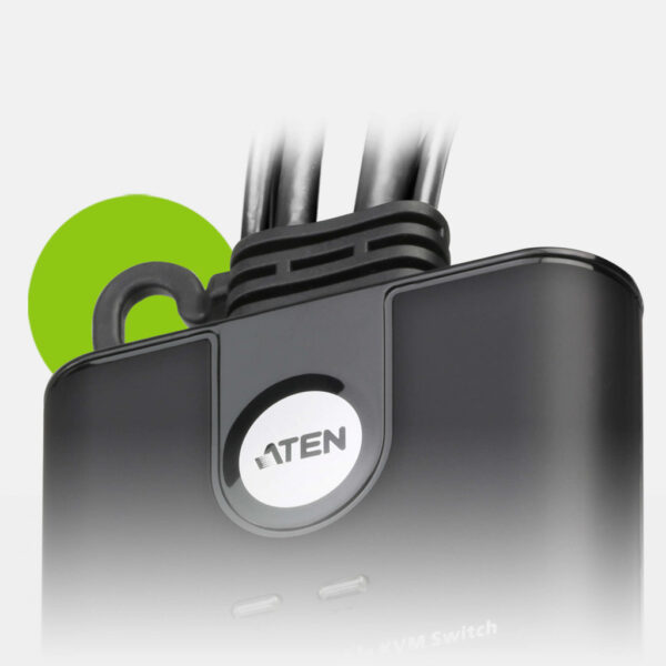 ATEN 2-Port USB FHD HDMI Cable KVM Switch - Image 3