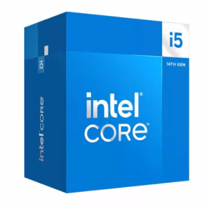 Intel Core i5 14400F Up to 4.7 GHZ; 10 Cores (6P+4E); 16Thread; 20MB Smartcache; 65W TDP; Intel® Laminar RM1 Cooler included; NO