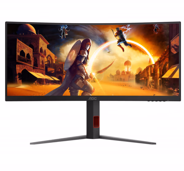 AOC G4 CU34G4Z computer monitor 86.4 cm (34") 3440 x 1440 pixels Wide Quad HD LED Black, Red - Image 15