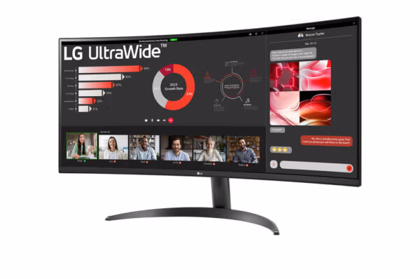 LG 34WR50QK-B computer monitor 86.4 cm (34") 3440 x 1440 pixels Wide Quad HD Black - Image 2