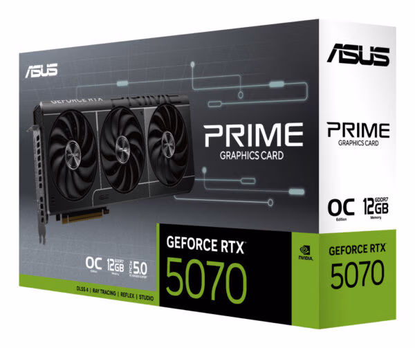 ASUS Prime -RTX5070-O12G NVIDIA GeForce RTX 5070 12 GB GDDR7 - Image 6