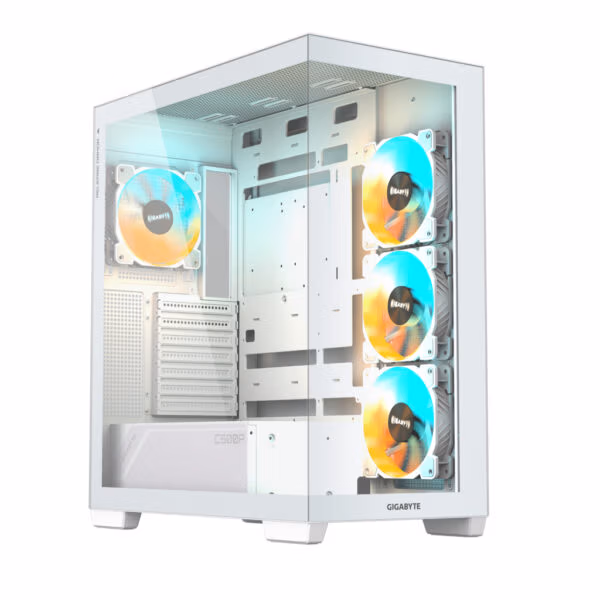GIGABYTE C500 PANORAMIC STEALTH Midi Tower White
