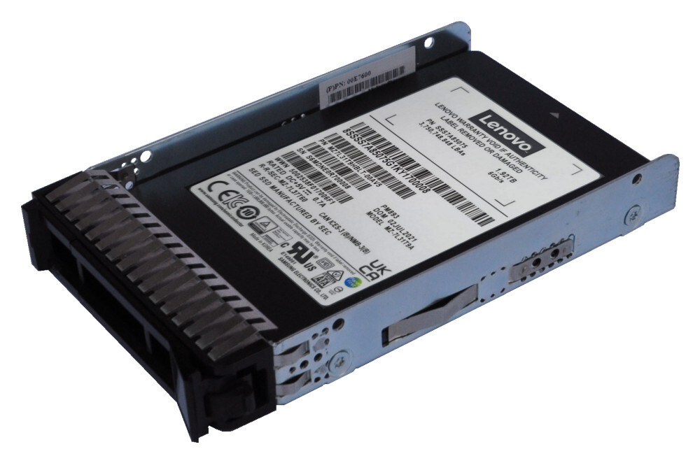 Lenovo ThinkSystem 2.5'' Multi Vendor 960GB Read Intensive SATA 6Gb HS SSD v2