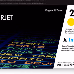 HP 212X High Yield Yellow Original LaserJet Toner Cartridge