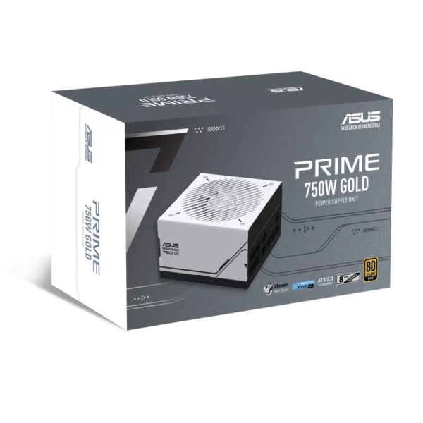 ASUS Prime 750W Gold ( AP-750G ) power supply unit 20+4 pin ATX ATX Black, White - Image 9