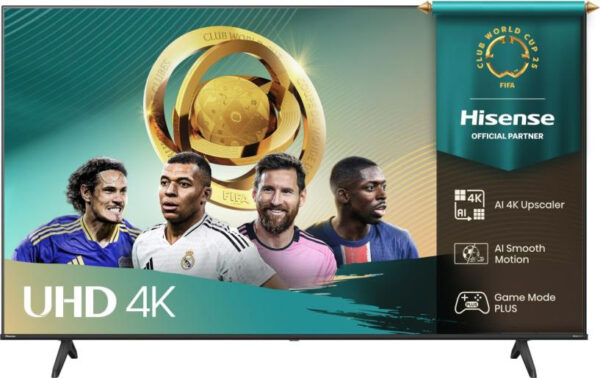 Hisense 75A6Q TV 190.5 cm (75") 4K Ultra HD Smart TV Wi-Fi Black