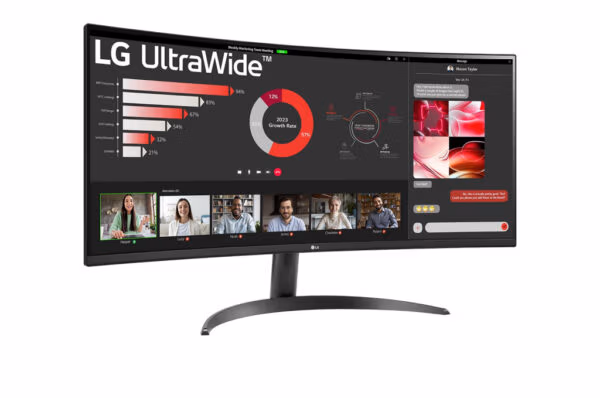 LG 34WR50QK-B computer monitor 86.4 cm (34") 3440 x 1440 pixels Wide Quad HD Black - Image 3