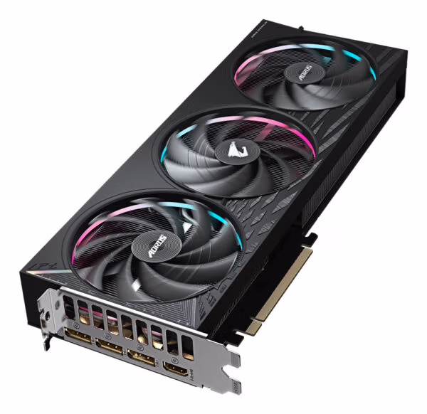 GIGABYTE AORUS GeForce RTX 5060 ELITE 8G Graphics Card - 8GB GDDR7, 128bit, PCI-E 5.0, 2722 MHz Core Clock, 3 x DisplayPort, 1 x - Image 4