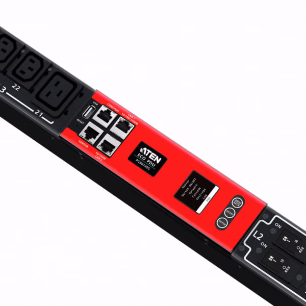ATEN 30A/32A 30-Outlet 3-Phase Switched eco PDU - Image 3