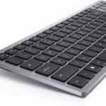 DELL KB740 keyboard Office RF Wireless + Bluetooth QWERTY US International Grey, Black - Image 4
