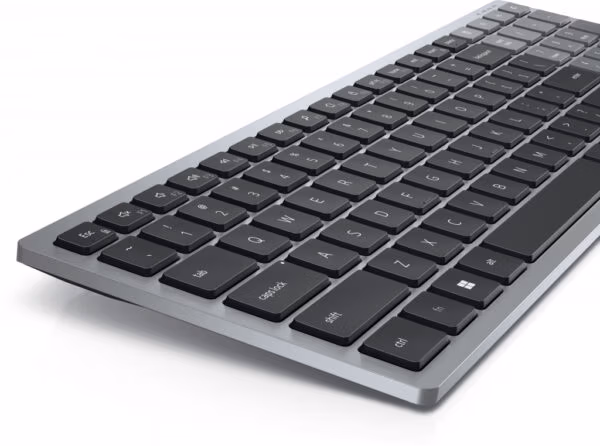 DELL KB740 keyboard Office RF Wireless + Bluetooth QWERTY US International Grey, Black - Image 4