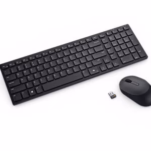 DELL KM555 keyboard Mouse included Universal RF Wireless + Bluetooth QWERTY US International Black