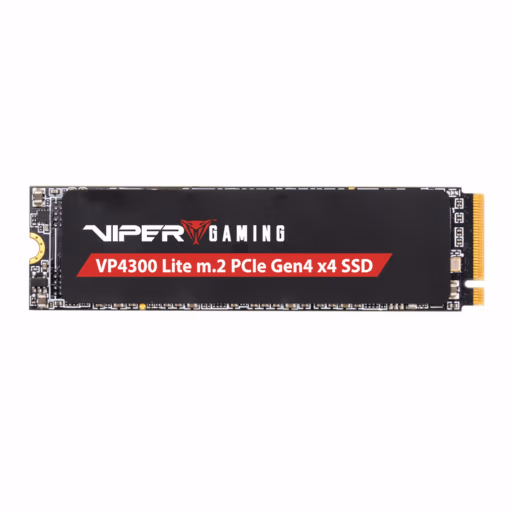 Patriot Memory Patriot Viper VP4300 Lite 1TB Gen 4 M.2 PCIe NVMe SSD