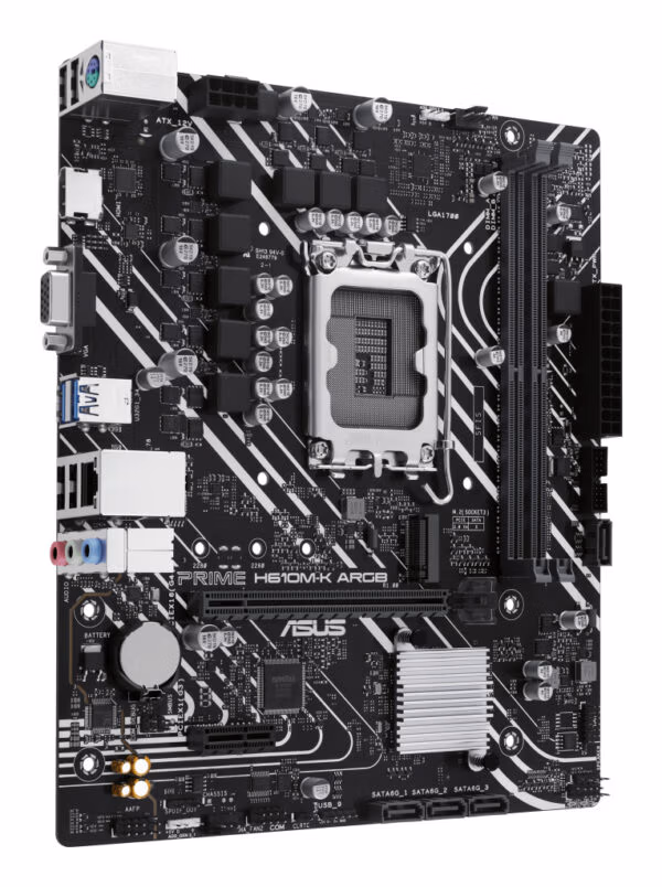 ASUS PRIME H610M-K ARGB Intel H610 LGA 1700 micro ATX - Image 3