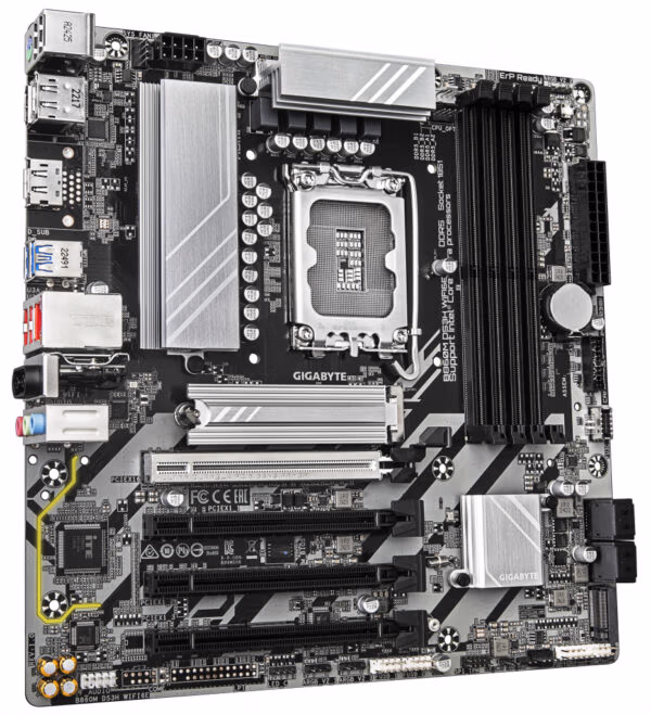 GIGABYTE B860M DS3H WIFI6E Motherboard - Intel Core Ultra Series CPUs, 5+1+2+1 Phases VRM, up to 9066MHz DDR5, 1xPCIe 5.0 + 1xPC - Image 3