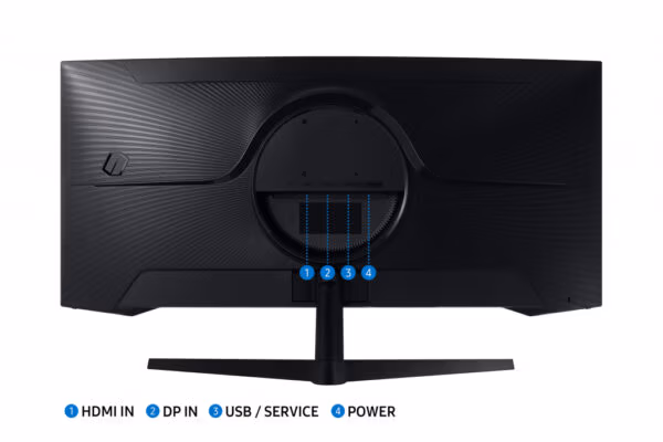 Samsung G55T computer monitor 86.4 cm (34") 3440 x 1440 pixels UltraWide Quad HD LED Black - Image 19