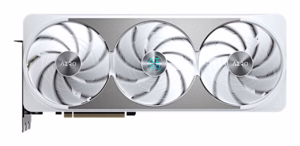 GIGABYTE GeForce RTX 5070 Ti AERO OC 16G Graphics Card - 16GB GDDR7, 256bit, PCI-E 5.0, 2588 MHz Core Clock, 3 x DP 2.1a, 1 x HD - Image 2