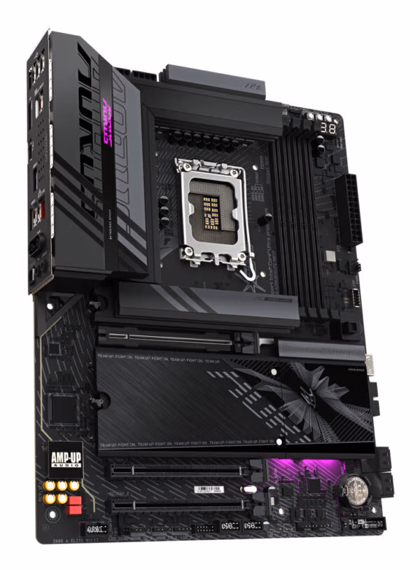 GIGABYTE Z890 AORUS ELITE WIFI7 Motherboard - Supports Intel Core Ultra (Series 2) CPUs, 16+1+2 phases VRM, up to 8800MHz DDR5 ( - Image 3