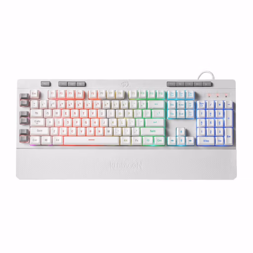 REDRAGON SHIVA Membrane Keyboard - White