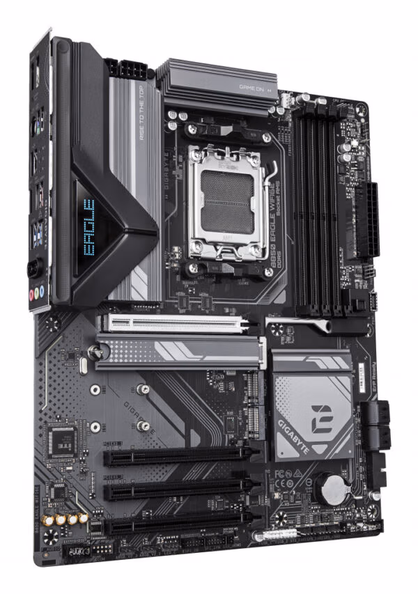 GIGABYTE B850 EAGLE WIFI6E Motherboard - AMD Ryzen 9000 Series CPUs, 8+2+2 Phases Digital VRM, up to 8200MHz DDR5 (OC), 1xPCIe 5 - Image 4