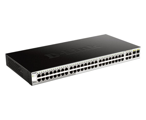 D-Link 52-Port Gigabit Smart Managed Switch including 4 x 100/1000Mbps Combo Ports - Image 2