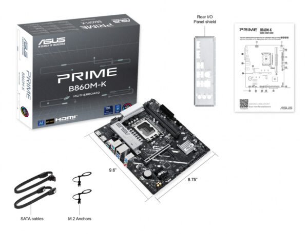 ASUS PRIME B860M-K Intel B860 LGA 1851 (Socket V1) micro ATX - Image 8