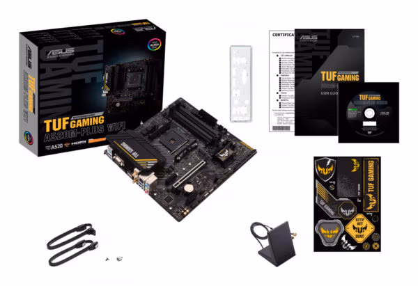 ASUS TUF GAMING A520M-PLUS WIFI AMD A520 Socket AM4 micro ATX - Image 6