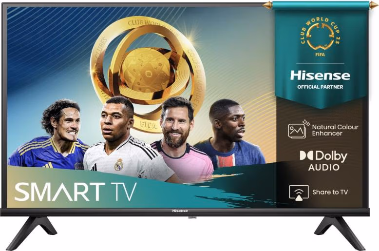 Hisense 32A4Q TV 81.3 cm (32") HD Smart TV Wi-Fi Black