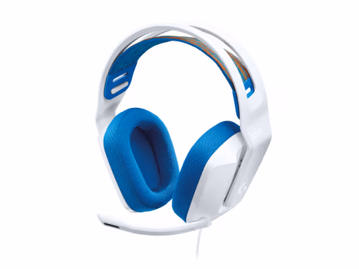 Logitech G G335 Wired Gaming Headset - WHITE