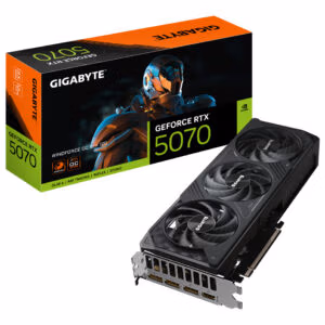 GIGABYTE GeForce RTX 5070 WINDFORCE OC SFF 12G Graphics Card - 12GB GDDR7, 192bit, PCI-E 5.0, 2542 MHz Core Clock, 3 x DP 2.1a,