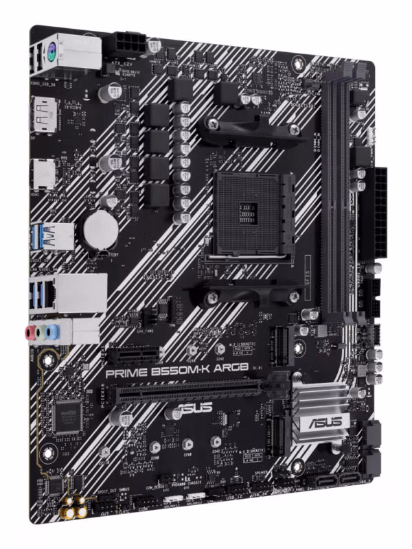 ASUS PRIME B550M-K ARGB AMD B550 Socket AM4 micro ATX - Image 3