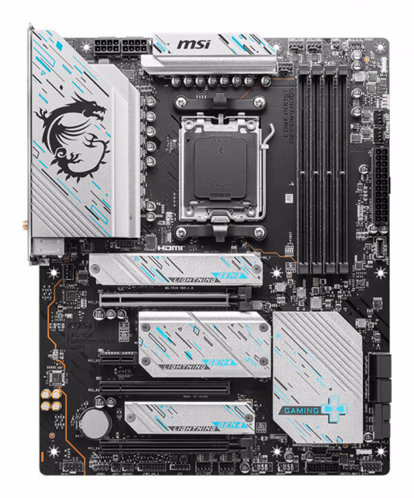 MSI X670E GAMING PLUS WIFI motherboard AMD X670 Socket AM5 ATX - Image 2
