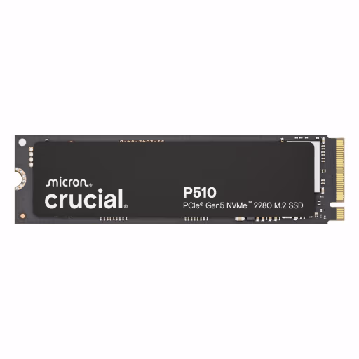 Crucial P510 1TB M.2 Gen5 NVMe 3D NAND SSD