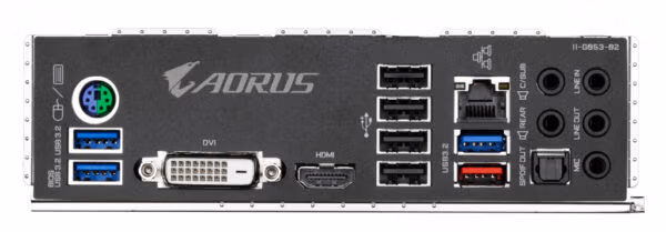 GIGABYTE A520 AORUS ELITE Motherboard - Supports AMD Ryzen 5000 Series AM4 CPUs, 5+3 Phases Pure Digital VRM, up to 4733MHz DDR - Image 2