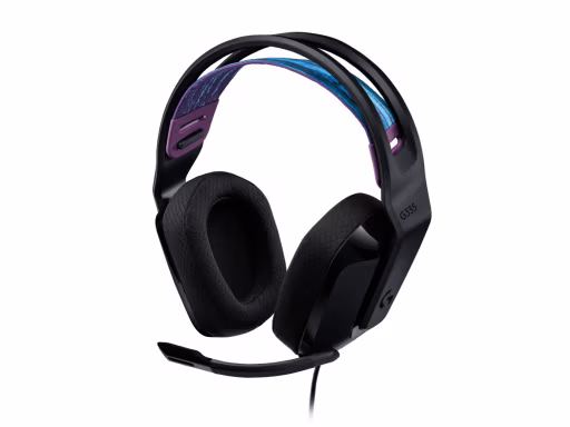 Logitech G G335 Wired Gaming Headset - BLACK