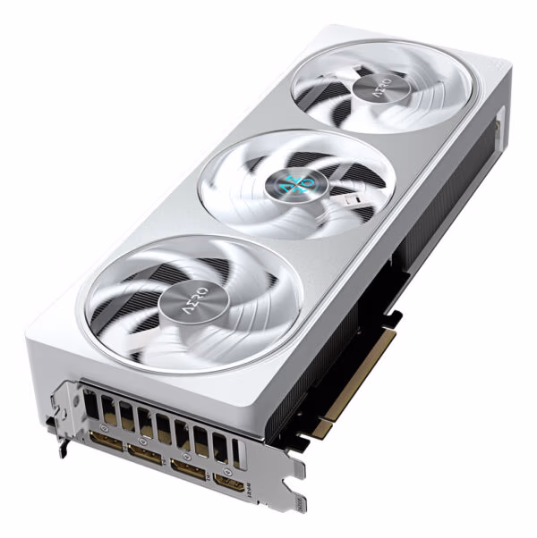 GIGABYTE GeForce RTX 5070 AERO OC 12G Graphics Card - 12GB GDDR7, 192bit, PCI-E 5.0, 2625 MHz Core Clock, 3 x DP 2.1a, 1 x HDMI - Image 4