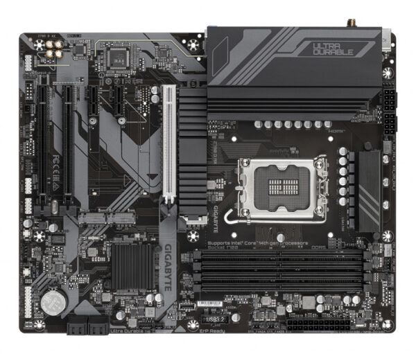 GIGABYTE Z790 D AX Motherboard - Supports Intel Core 14th Gen CPUs, 12+1+1 Phases Digital VRM, up to 7600MHz DDR5 (OC), 3xPCIe - Image 4