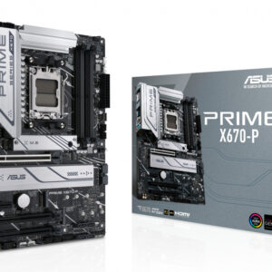 ASUS PRIME X670-P AMD X670 Socket AM5 ATX