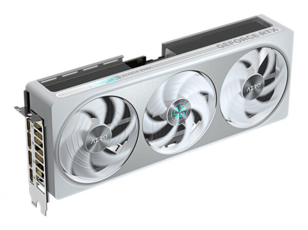 GIGABYTE GeForce RTX 5070 AERO OC 12G Graphics Card - 12GB GDDR7, 192bit, PCI-E 5.0, 2625 MHz Core Clock, 3 x DP 2.1a, 1 x HDMI - Image 5