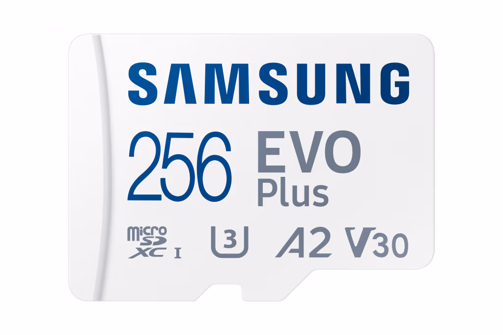Samsung Micro SD Card 256GB EVO PLUS/w Adapter SDXC Class 10