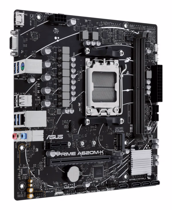 ASUS PRIME A620M-K AMD A620 Socket AM5 micro ATX - Image 3
