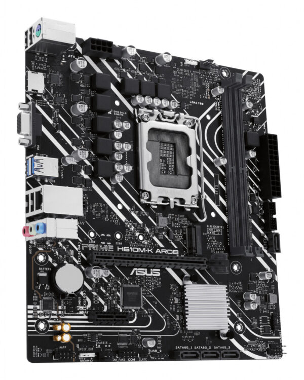 ASUS PRIME H610M-K ARGB Intel H610 LGA 1700 micro ATX - Image 4