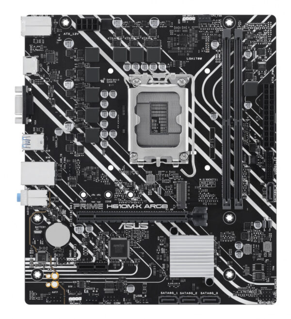 ASUS PRIME H610M-K ARGB Intel H610 LGA 1700 micro ATX - Image 2